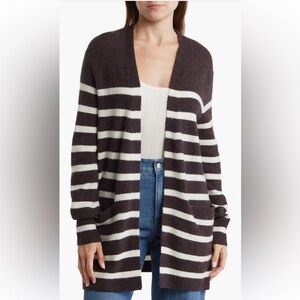 Madewell Striped Walker Cardigan